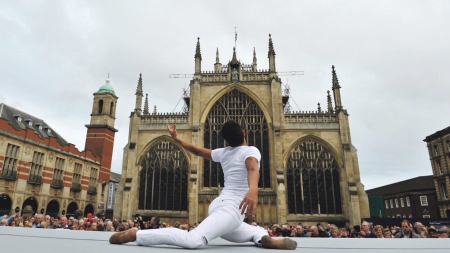 City of Culture Hull Minster royal ballet performance