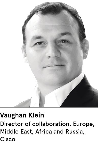 Vaughan Klein, Director of collaboration, Cisco