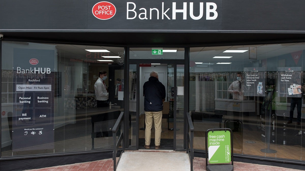 One of Community Access to Cash’s pilot banking hubs in Rochford in April this year