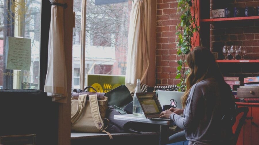 Employee Working Flexibly From Home