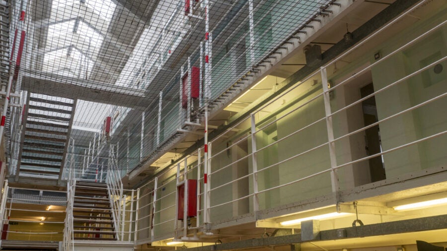 Upper Levels Of Cells In A Prison