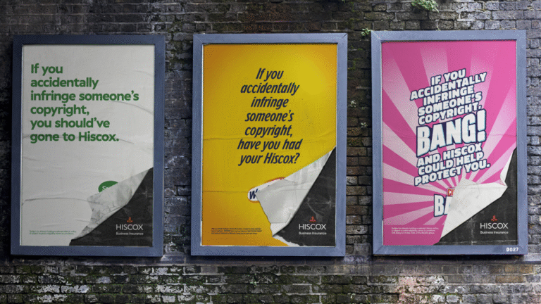 Hiscox advertisements