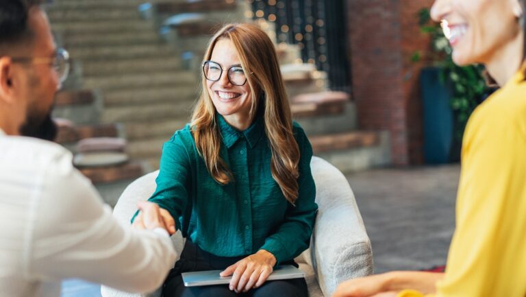 Handshake For The New hire