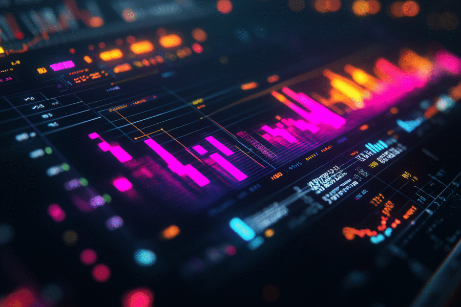 Futuristic Data Dashboard